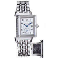 Jaeger LeCoultre : Reverso Duetto Classique (WG / Silver / Diamonds / WG)