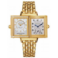 Jaeger LeCoultre   Reverso Duetto Classique (YG / Silver / Diamonds / YG)