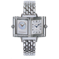 Jaeger LeCoultre   Reverso Duetto (Steel / Silver - MOP / Steel)