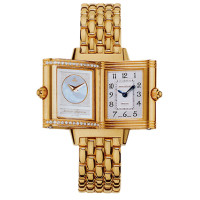 Jaeger LeCoultre Reverso Duetto (YG / Silver - MOP / Diamonds / YG) Jaeger LeCoultre Reverso Duetto (YG / Silver - MOP / Diamonds / YG)
