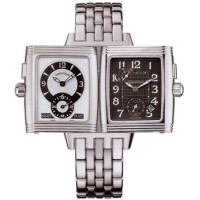 Jaeger LeCoultre Reverso Gran Sport Duo (Steel / Grey / Steel)