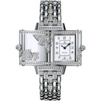 Jaeger LeCoultre Reverso Florale Feuilles (WG / Silver / Diamonds / WG)