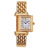 Jaeger LeCoultre   Reverso Florale (YG / Silver / Diamonds / YG)