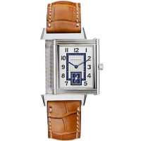 Jaeger LeCoultre   Reverso Classique Latitude (Steel / White / Leather)