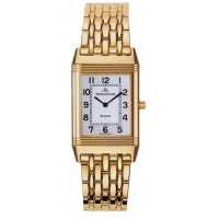 Jaeger LeCoultre   Reverso Classique Quartz (YG / Silver / YG)