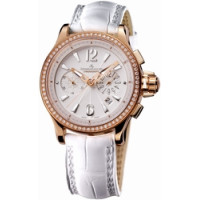 Jaeger LeCoultre Master Compressor Chronograph Ladies (RG-Diamonds / White / L