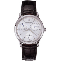 Jaeger LeCoultre   Master Reserve de Marche (Steel / Silver / Leather)