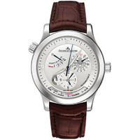 Jaeger LeCoultre   Master Geographic 2006 (SS / Silver / Leather)