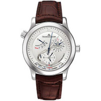 Jaeger LeCoultre Master Geographic 2006 (SS / Silver / Leather)