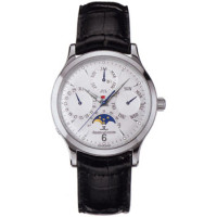 Jaeger LeCoultre  Master Perpetual (Steel / Silver / Leather)