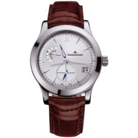 Jaeger LeCoultre   Master Hometime (SS / Silver / Leather)