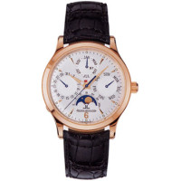 Jaeger LeCoultre   Master Perpetual (RG / Silver / Leather)