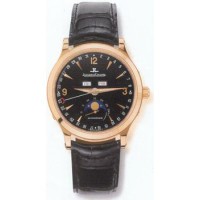 Jaeger LeCoultre   Master Moon (RG / Black / Leather)