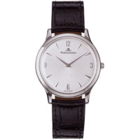 Jaeger LeCoultre   Master Ultra Thin (Steel / Silver / Leather)