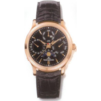 Jaeger LeCoultre Master Perpetual (RG/Black/Leather)