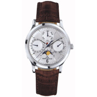 Jaeger LeCoultre Master Perpetual (WG/Silver/Leather)