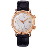 Jaeger LeCoultre Master Reveil (RG/Silver/Leather)