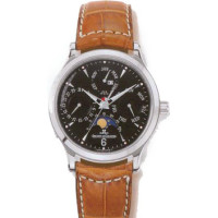Jaeger LeCoultre   Master Perpetual (SS / Black / Leather)