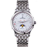 Jaeger LeCoultre   Master Moon (Steel / Silver / Steel)