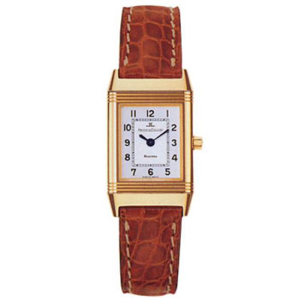 Jaeger LeCoultre Reverso Lady (YG / White / Leather)