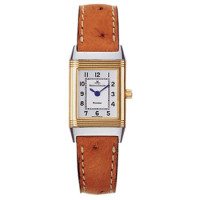 Jaeger LeCoultre   Reverso Lady (SS-YG / White / Leather)