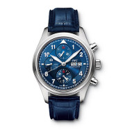 IWC Pilot`s Chrono-Automatic Edition Laureus Sport for Good Foundation (Steel)