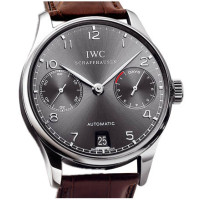 IWC Portuguese Automatic (WG / Black / Leather)