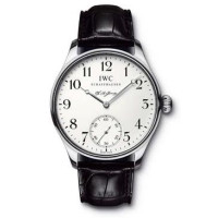 IWC Portuguese FA Jones (Pt / білий / шкіра)