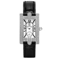 Harry Winston Avenue Classic with classic white mother-of-pearl dial