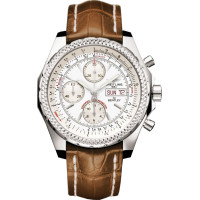 Breitling watches Bentley GT Silver Dial