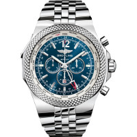 Годинники Breitling Bentley GMT Blue Dial Steel