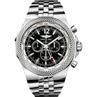 Годинники Breitling Bentley GMT Black Dial Steel