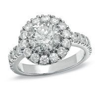 Кольцо Tiffany & Co белое золото, бриллианты