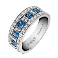 Кольцо Damiani Belle Epoque белое золото, бриллианты, сапфиры (20039702) Кольцо Damiani Belle Epoque белое золото, бриллианты, сапфиры (20039702)