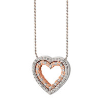 Подвеска Damiani Belle Epoque белое, розовое золото, бриллианты (20019985) Подвеска Damiani Belle Epoque белое, розовое золото, бриллианты (20019985)