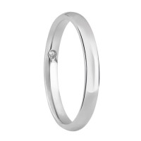 Обручальное кольцо Damiani Noi2 из белого золота (20046528)