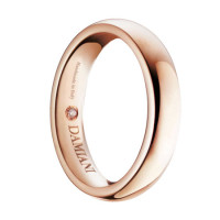Обручальное кольцо Damiani Noi2, розовое золото (20035620)