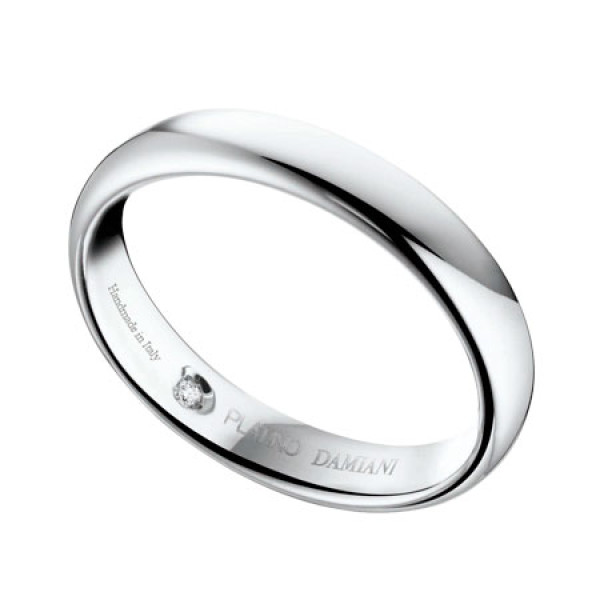 Обручальное кольцо Damiani Persempre, платина (20035878)