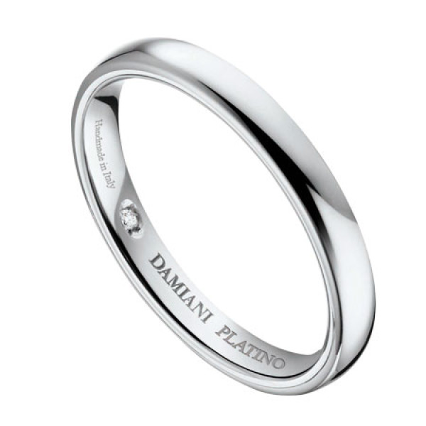 Обручальное кольцо Damiani Persempre, платина (20035857)