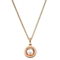 Подвеска Chopard Happy Diamonds Very розовое золото, бриллиант (797771-5001)