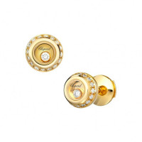 Сережки Chopard Miss Happy жовте золото, діаманти (839012-0001)