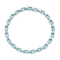 Браслет Tiffany T Narrow Chain, стерлинговое серебро (33408269)