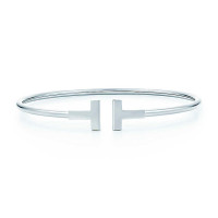 Браслет Tiffany T Wire, біле золото (33263406) Браслет Tiffany T Wire, біле золото (33263406)