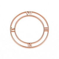Круглий браслет Tiffany & Co Atlas, рожеве золото (32948472)