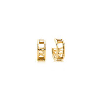 Сережки-кільця Tiffany & Co Atlas, жовте золото (32647855)! ~ DCDMRKR ~!