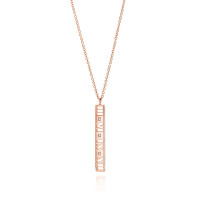 Вузька підвіска з отворами Tiffany & Co Atlas, рожеве золото, діаманти (30480538)! ~ DCDMRKR ~! Вузька підвіска з отворами Tiffany & Co Atlas, рожеве золото, діаманти (30480538)! ~ DCDMRKR ~!