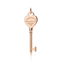 Подвеска-ключ Tiffany Keys, розовое золото (28018169)