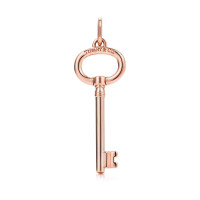 Подвеска-ключ Tiffany Keys, розовое золото (25460987)