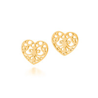 Сережки Tiffany Enchant у вигляді сердець, жовте золото (32226051)