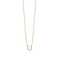 Підвіска у формі підкови Tiffany Metro, рожеве золото, діаманти (27528732)